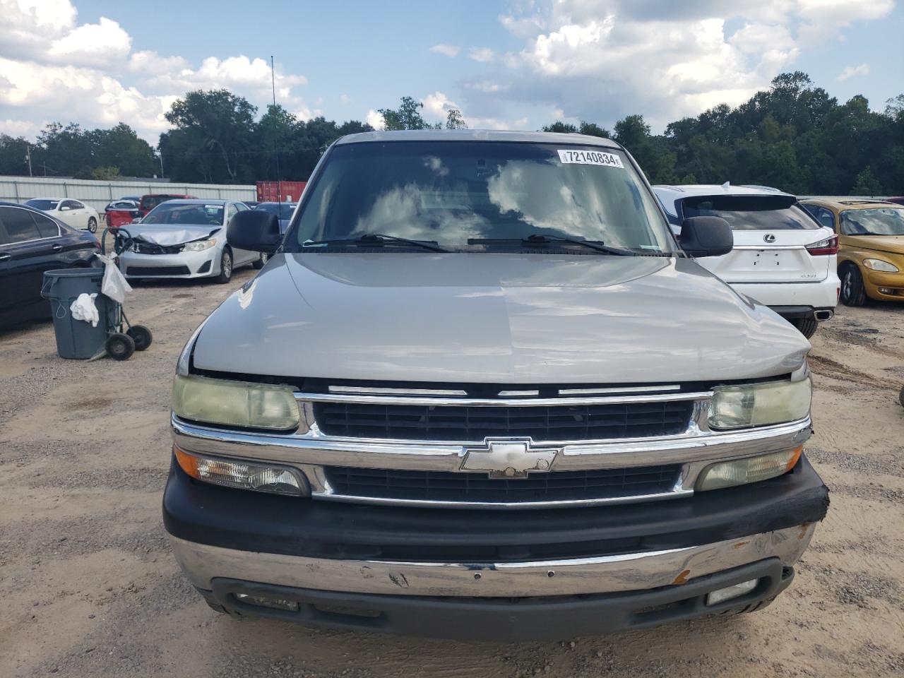 2004 Chevrolet Tahoe VIN 1GNEC13Z34J210998 Copart auction photo, front end / minor dent/scratches damage thumbnail 5
