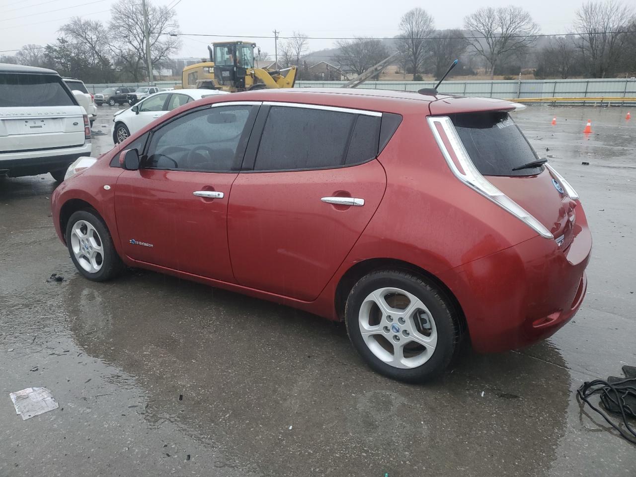2012 Nissan Leaf VIN JN1AZ0CP4CT019594 Copart auction photo, side damage thumbnail 2