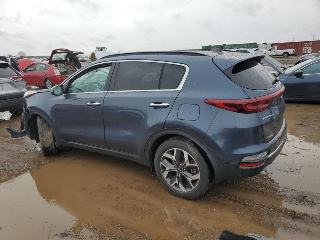 2022 KIA Sportage VIN KNDPN3AC1N7958718 Copart auction photo, front end damage thumbnail 2