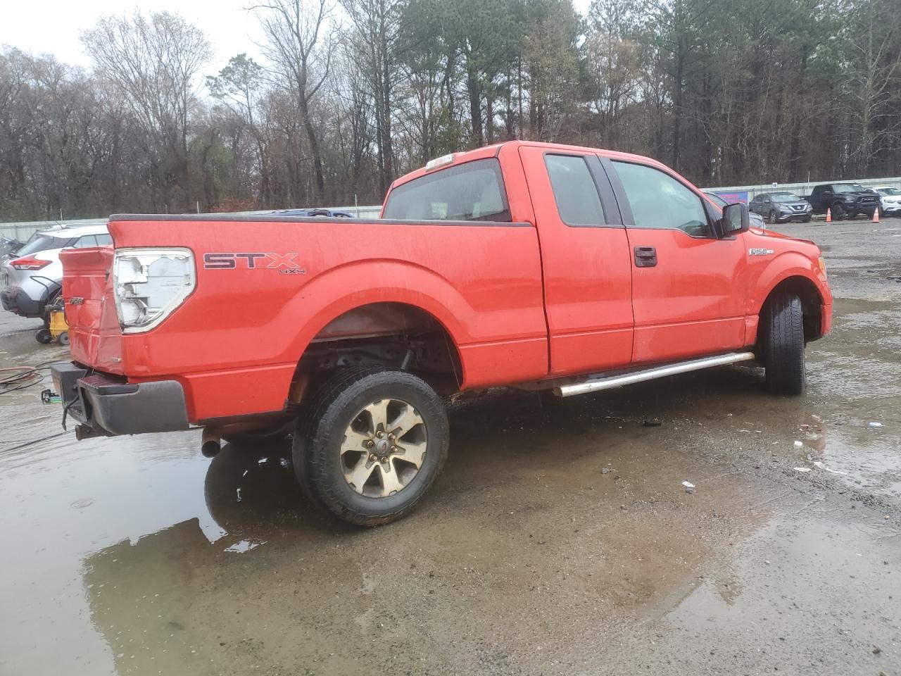 2013 Ford F-150 VIN 1FTFX1EFXDFA24253 Copart auction photo, front end / side damage thumbnail 3