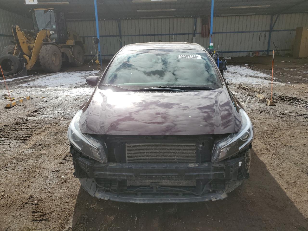 2018 KIA Forte VIN 3KPFL4A79JE208133 Copart auction photo, front end / side damage thumbnail 5