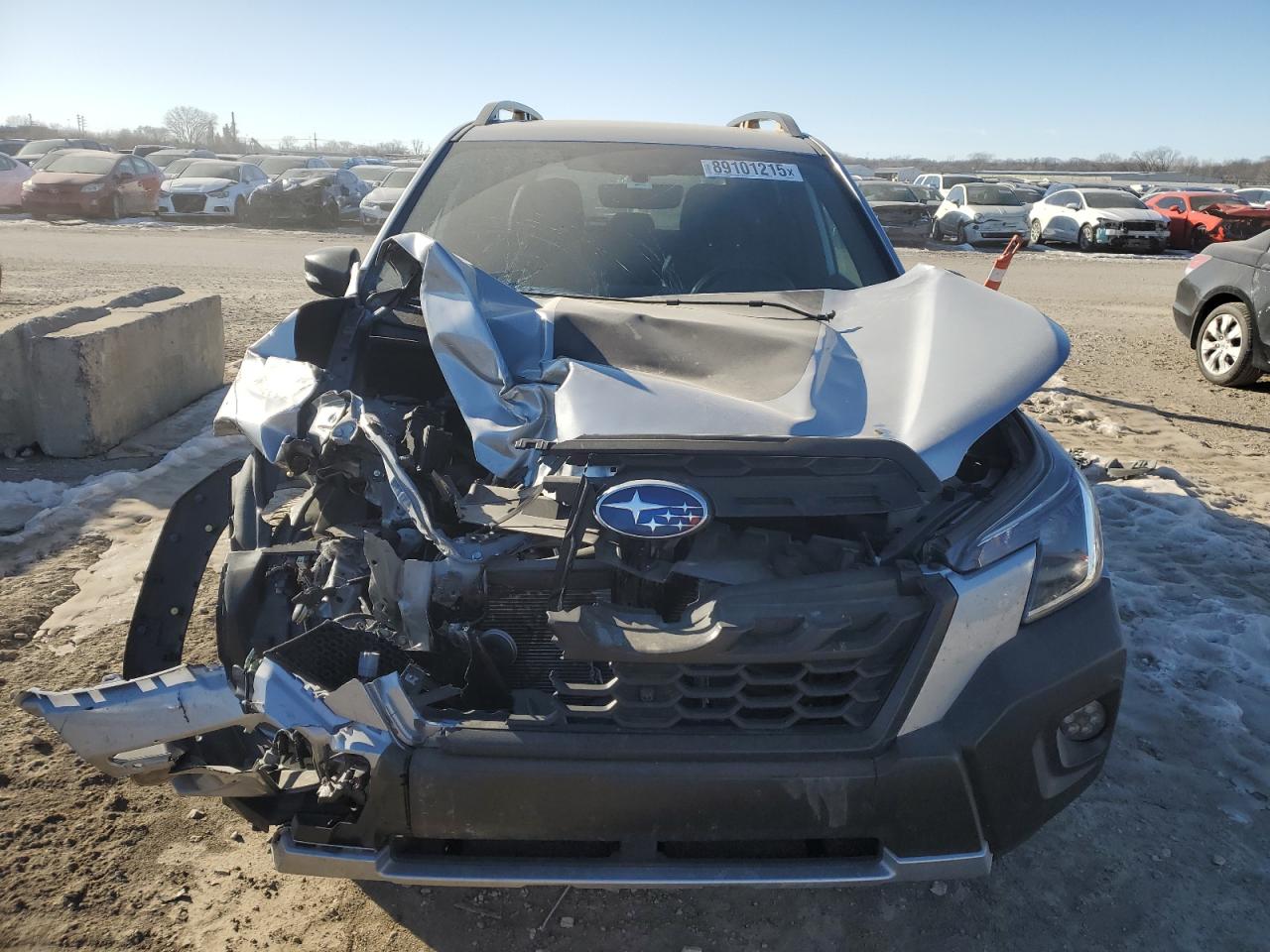 2024 Subaru Forester VIN JF2SKAJC3RH407375 Copart auction photo, front end damage thumbnail 5