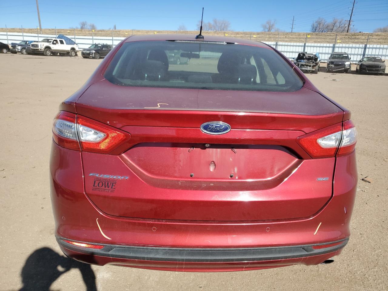 2015 Ford Fusion VIN 3FA6P0H78FR119145 Copart auction photo, front end damage thumbnail 6