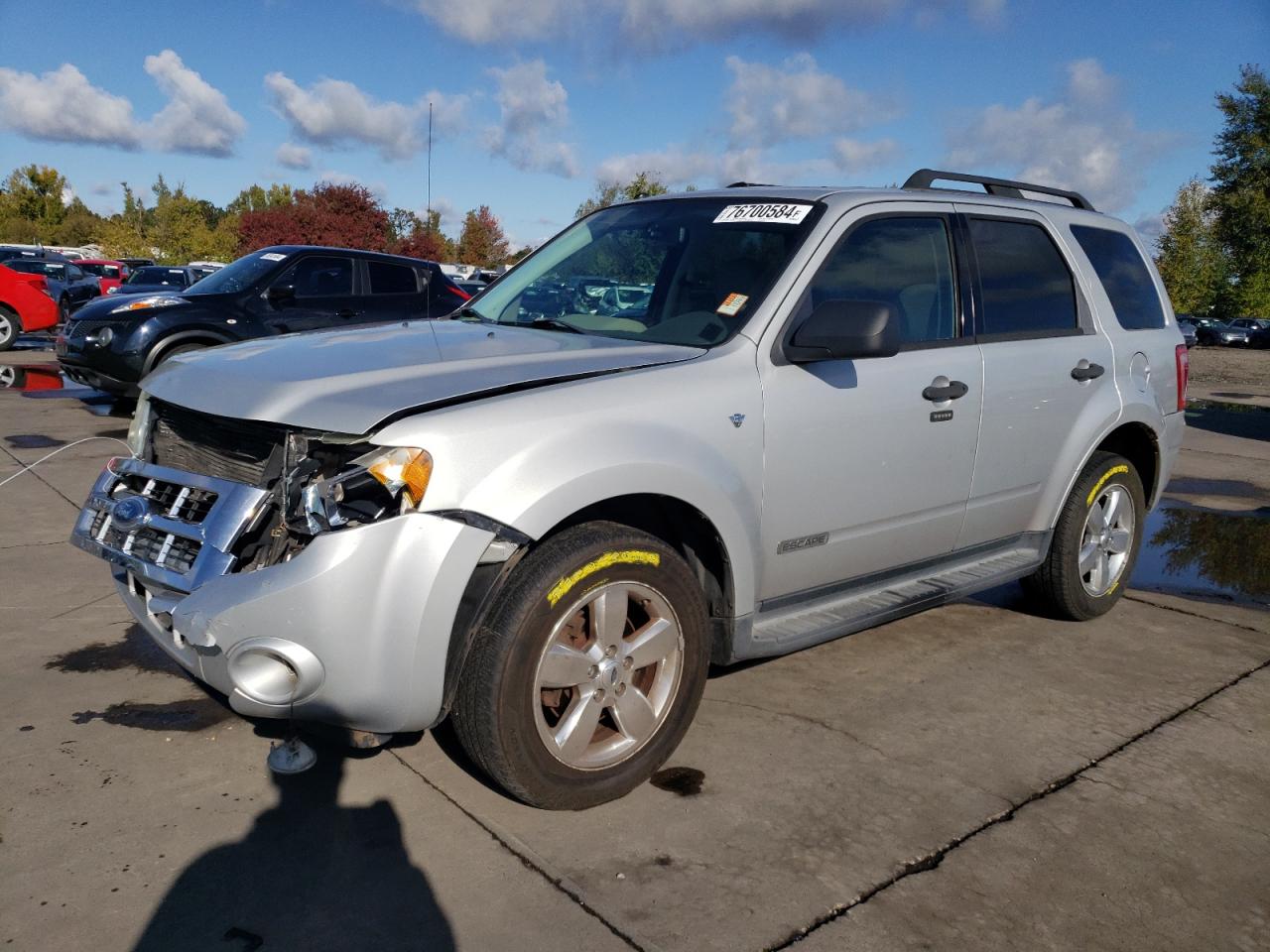 2008 Ford Escape VIN 1FMCU93138KB11289