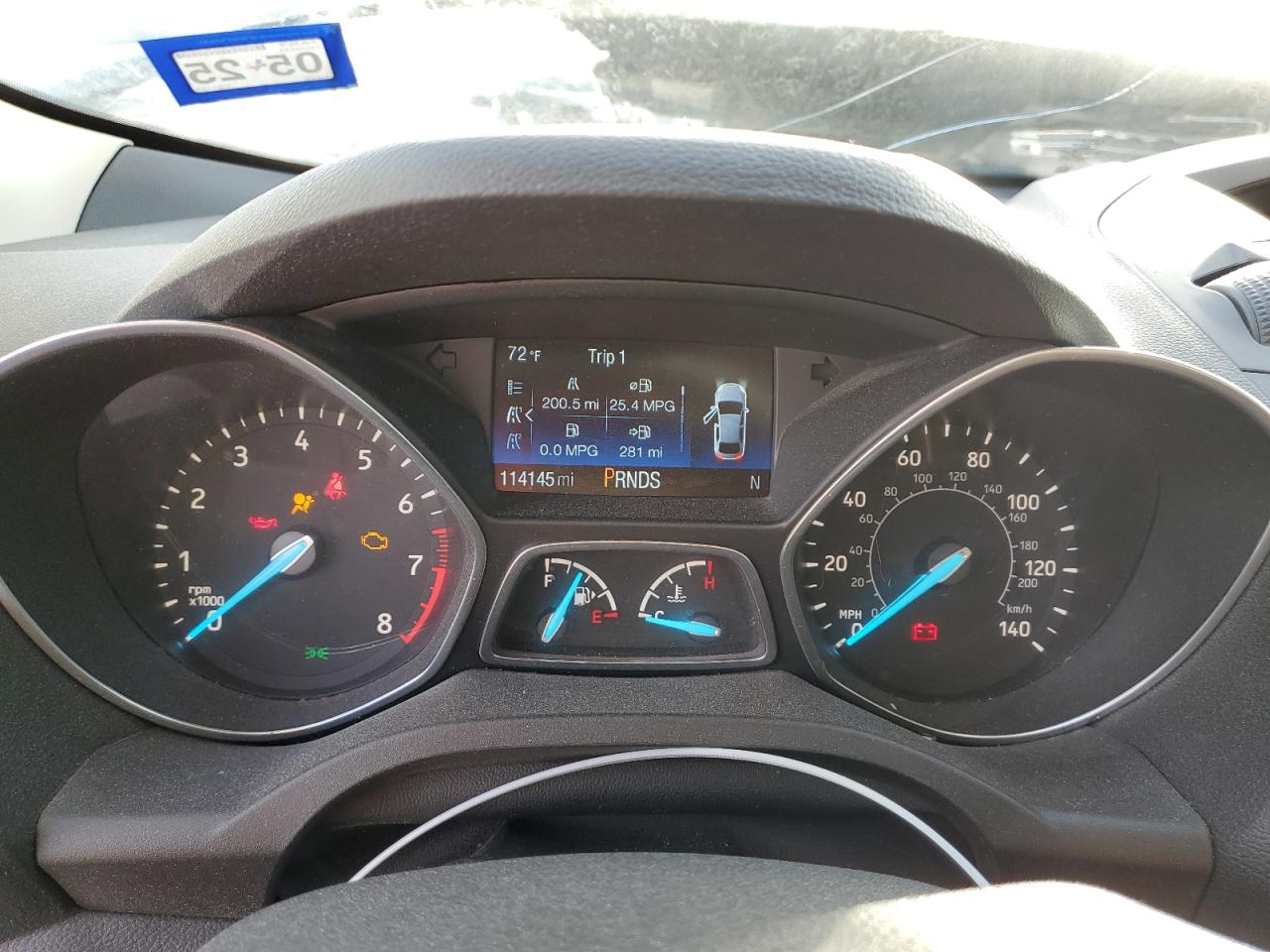 2018 Ford Escape VIN 1FMCU0F72JUB11256 Copart auction photo, front end damage thumbnail 9