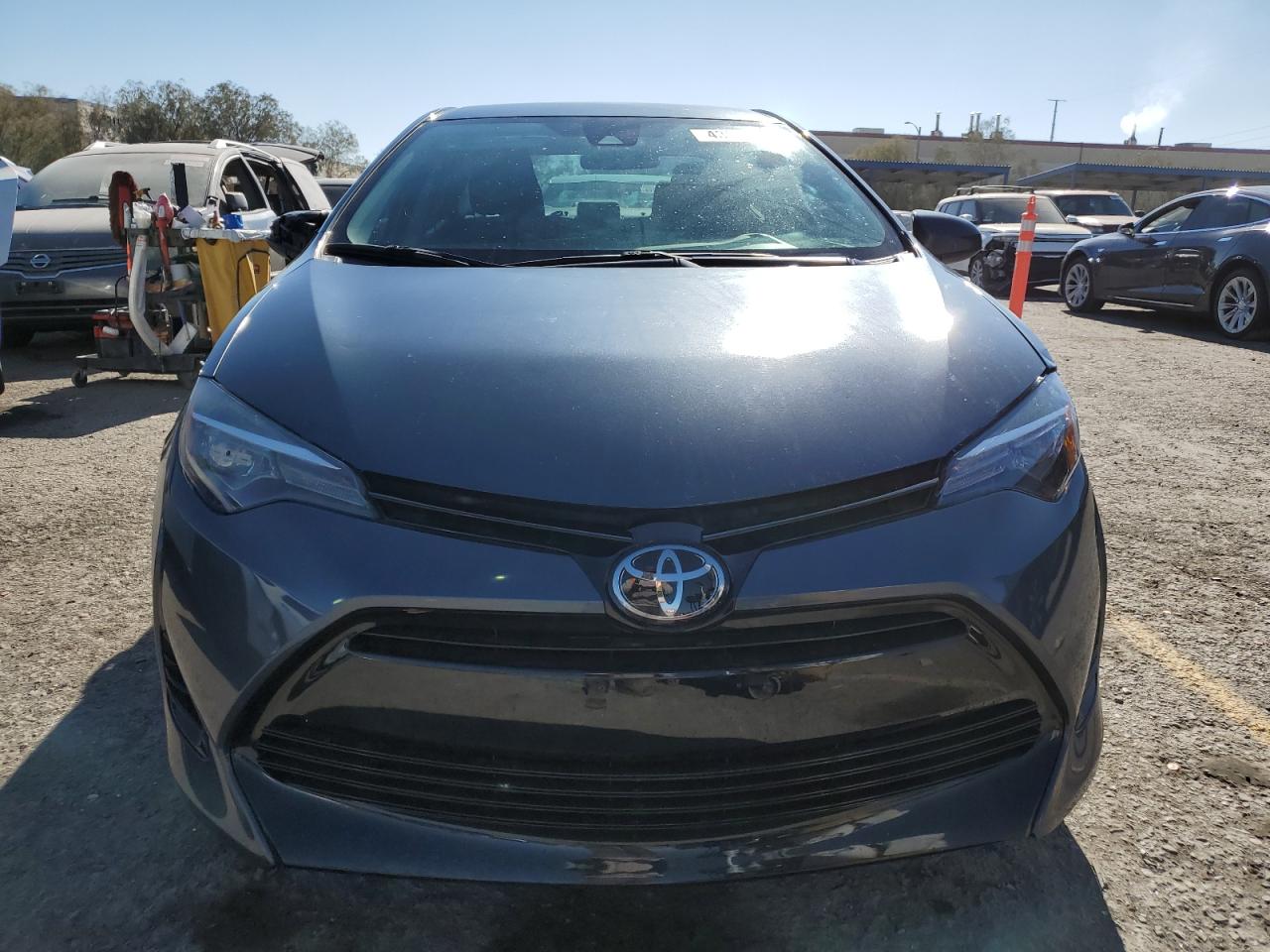 2018 Toyota Corolla VIN 2T1BURHE8JC016911 Copart auction photo, side damage thumbnail 5