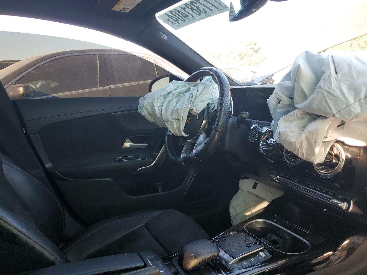2022 Mercedes-Benz CLA-klasse VIN W1K5J5DB7NN281337 Copart auction photo, front end damage thumbnail 8