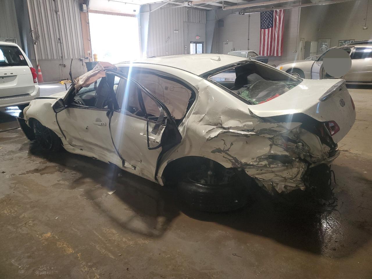 2012 Infiniti G VIN JN1CV6AR5CM977388 Copart auction photo, all over damage thumbnail 2