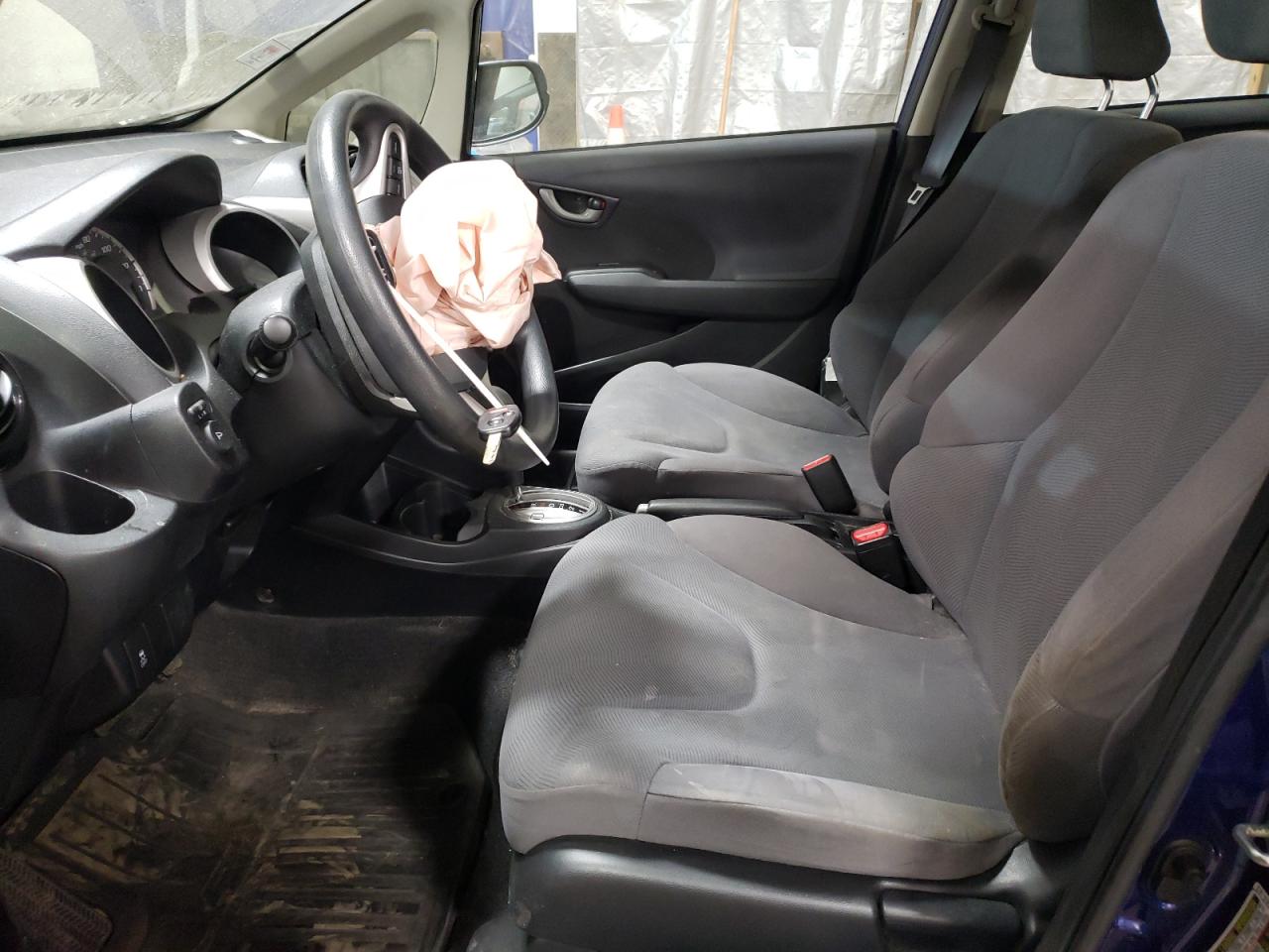 2013 Honda Fit VIN JHMGE8H31DC017387 Copart auction photo, side / front end damage thumbnail 7