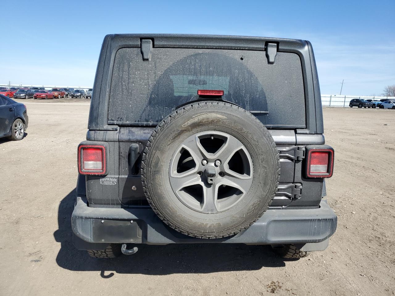 2019 Jeep Wrangler VIN 1C4GJXAG1KW635910 Copart auction photo, front end damage thumbnail 6