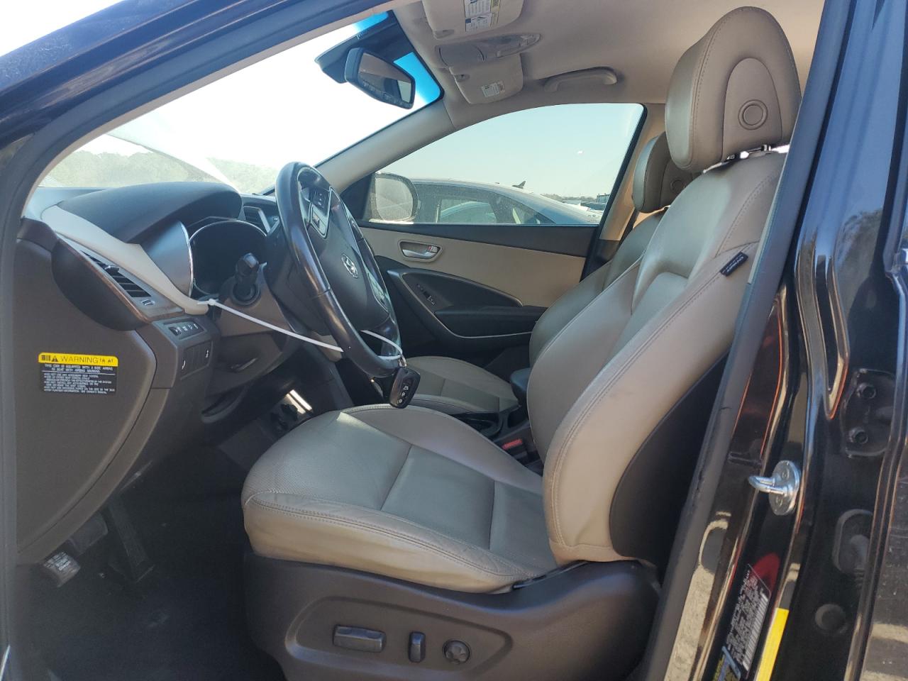 2017 Hyundai Santa Fe VIN KM8SNDHF4HU252120 Copart auction photo, normal wear damage thumbnail 7