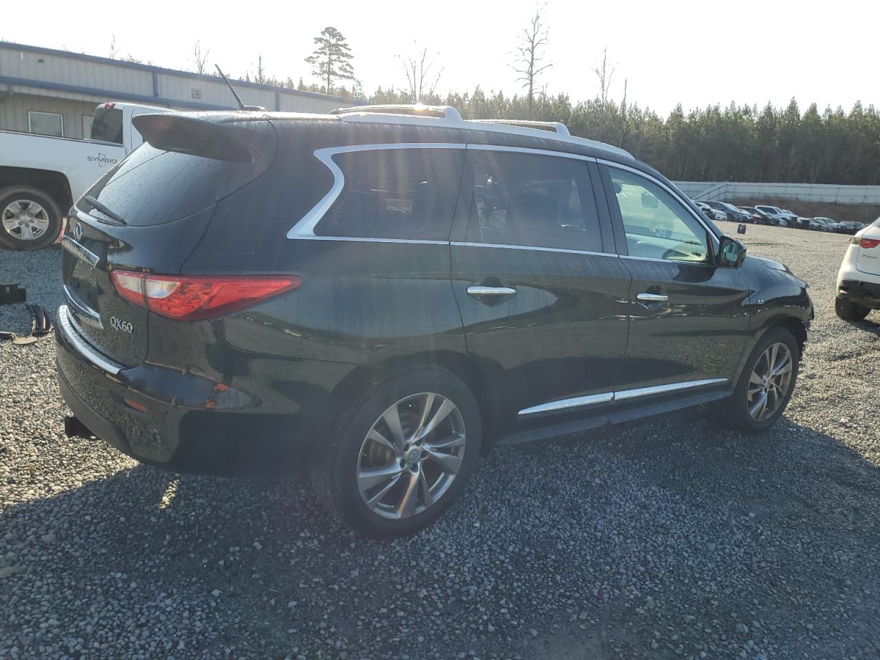 2014 Infiniti QX60 VIN 5N1AL0MM3EC523541 Copart auction photo, all over damage thumbnail 3