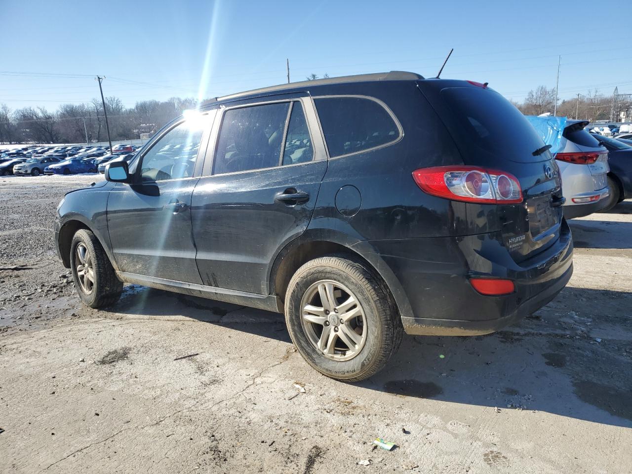 2010 Hyundai Santa Fe VIN 5NMSG3AB3AH382368 Copart auction photo, front end damage thumbnail 2
