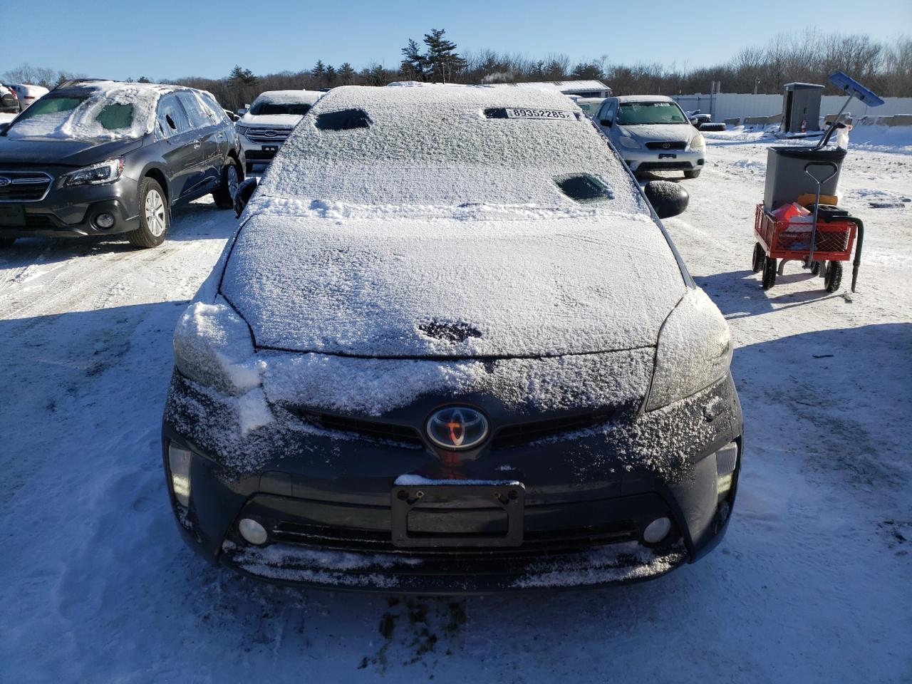 2013 Toyota Prius VIN JTDKN3DU0D1616631 Copart auction photo, rear end / minor dent/scratches damage thumbnail 5
