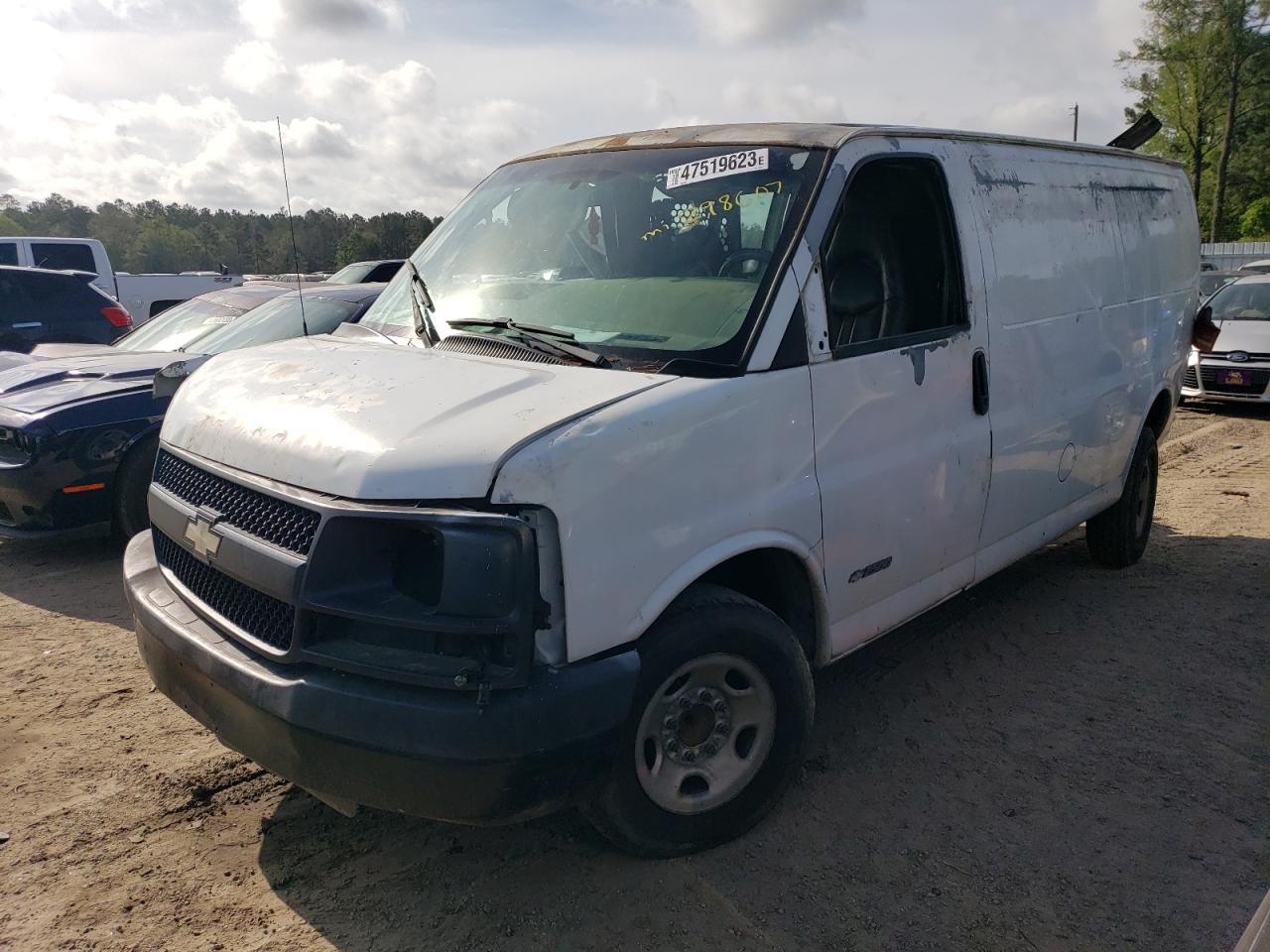 2004 Chevrolet Express VIN 1GCGG25V841137147