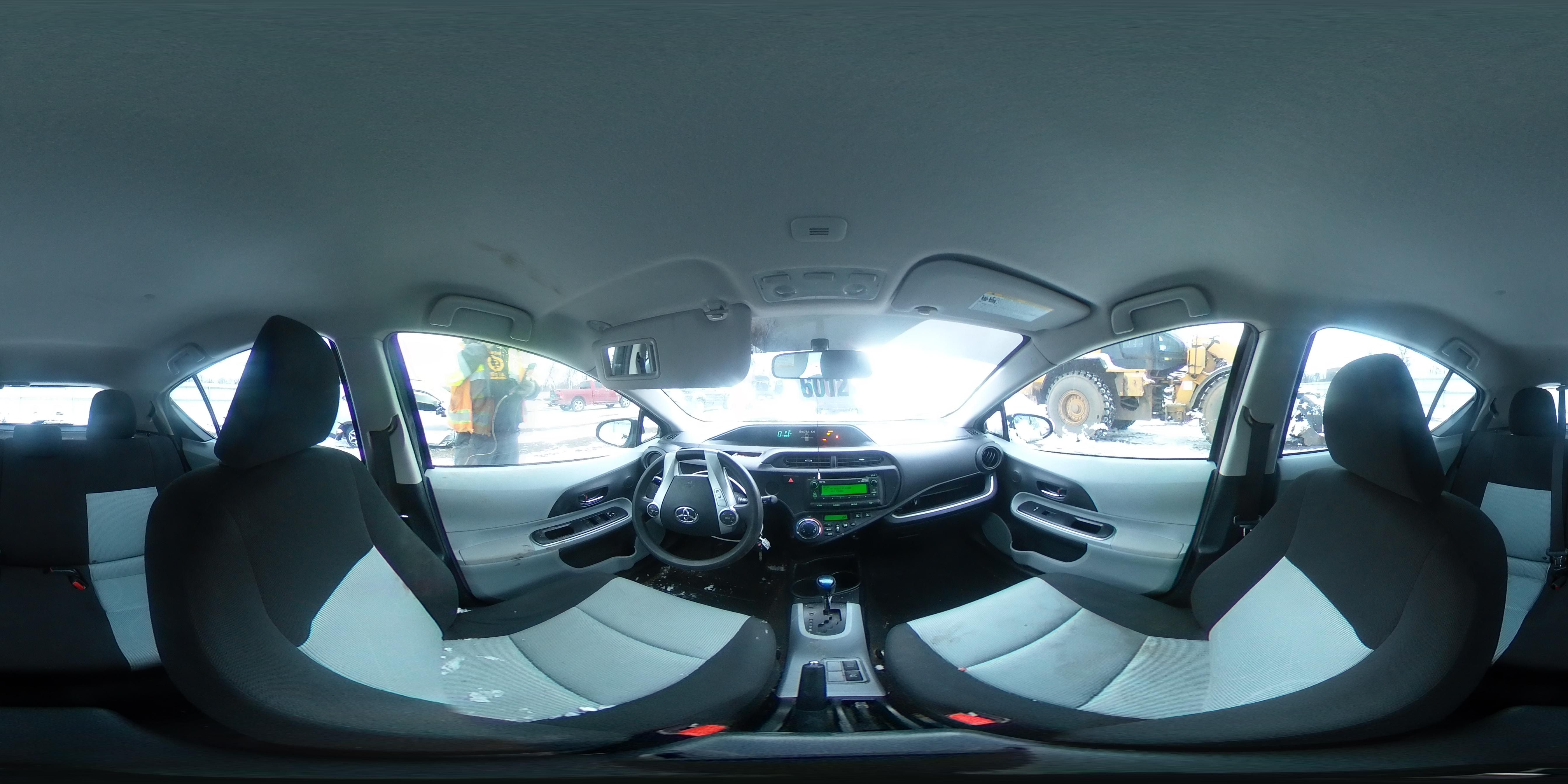 2014 Toyota Prius VIN JTDKDTB39E1560476 Copart auction photo, rear end / minor dent/scratches damage thumbnail 12