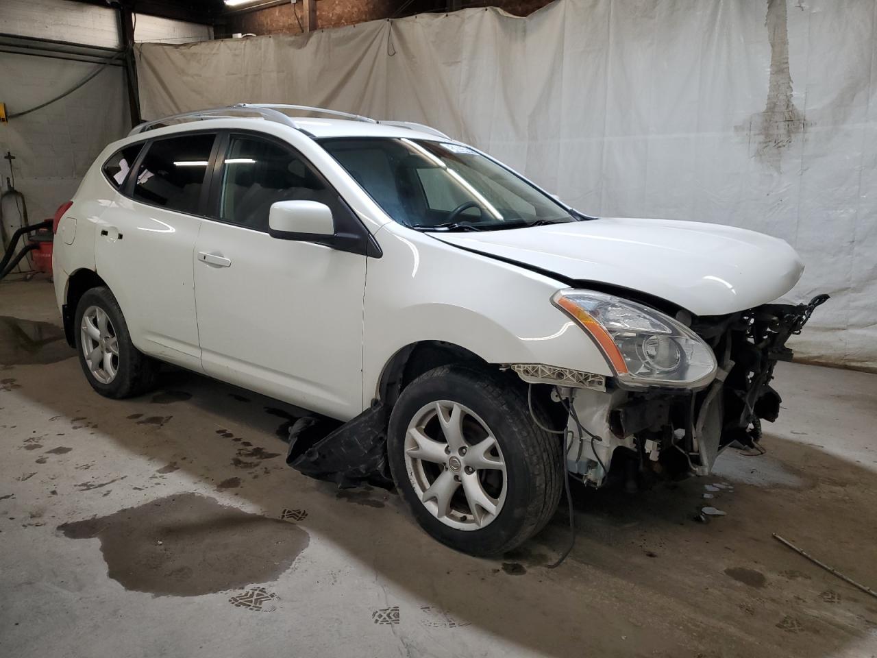 2008 Nissan Rogue VIN JN8AS58VX8W112507 Copart auction photo, front end damage thumbnail 4