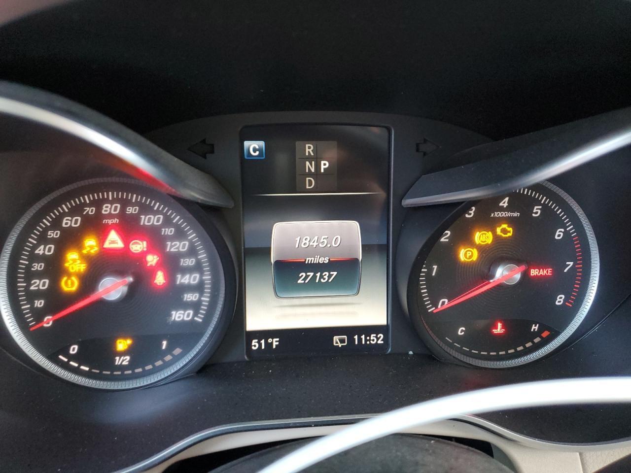 2019 Mercedes-Benz GLC VIN WDC0G4KBXKV140350 Copart auction photo, biohazard/chemical / front end damage thumbnail 9