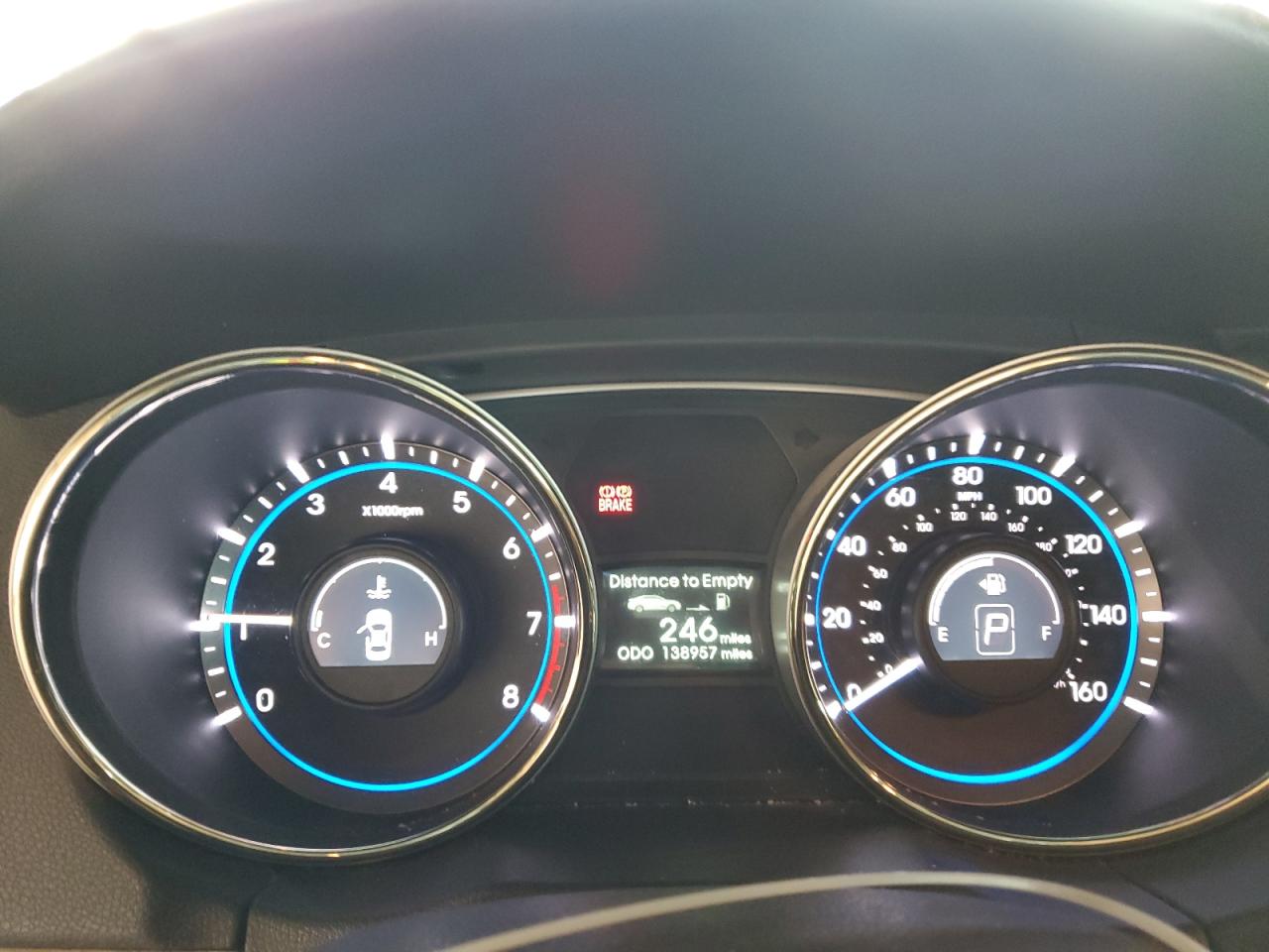2013 Hyundai Sonata VIN 5NPEB4ACXDH693071 Copart auction photo, frame damage / mechanical damage thumbnail 9