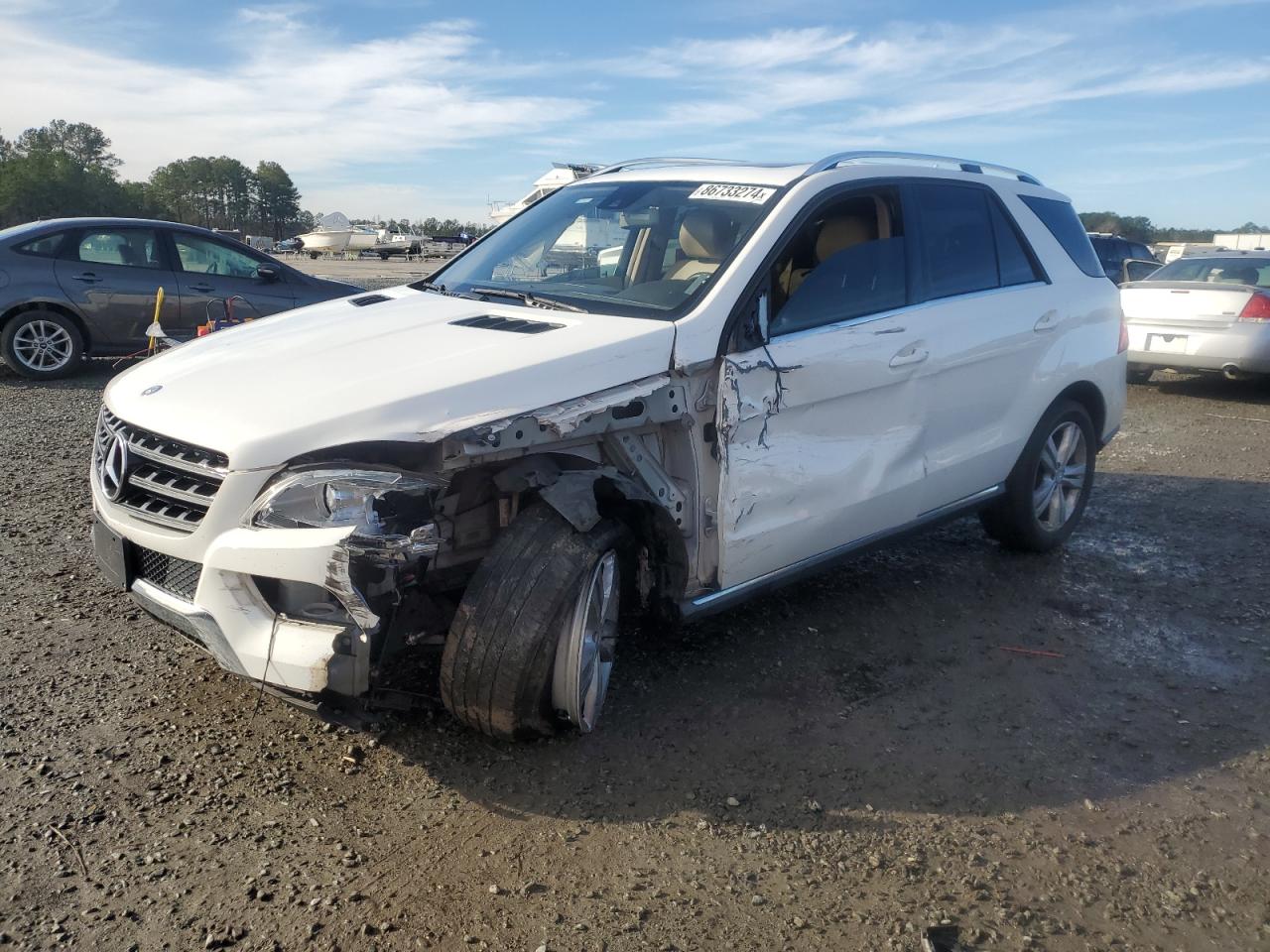 2014 Mercedes-Benz M-klasse VIN 4JGDA5HB1EA340739