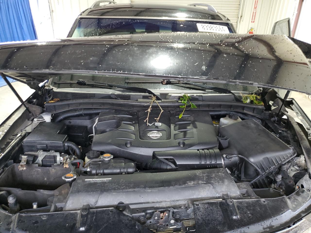 2017 Nissan Armada VIN JN8AY2NC6H9506195 Copart auction photo, all over damage thumbnail 14
