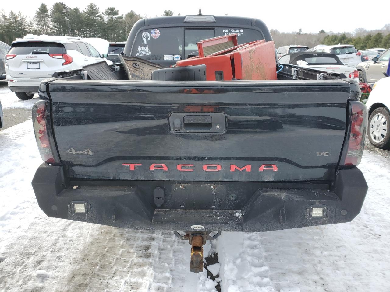 2016 Toyota Tacoma VIN 3TMCZ5AN8GM024211 Copart auction photo, side / undercarriage damage thumbnail 6