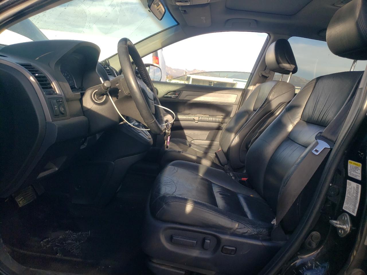 2009 Honda CR-V VIN 5J6RE38709L023246 Copart auction photo, side / front end damage thumbnail 7
