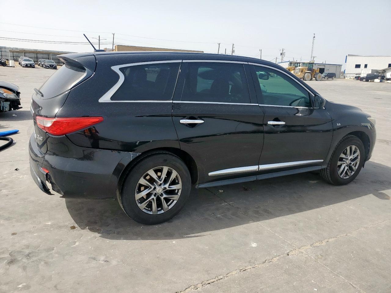 2015 Infiniti QX60 VIN 5N1AL0MN1FC545239 Copart auction photo, rear end damage thumbnail 3