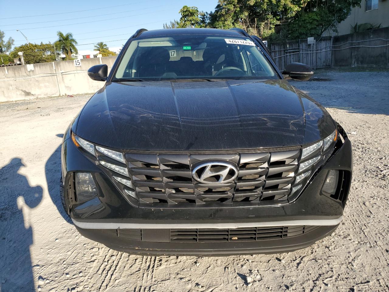 2022 Hyundai Tucson VIN 5NMJB3AE6NH158991 Copart auction photo, undercarriage / side damage thumbnail 5