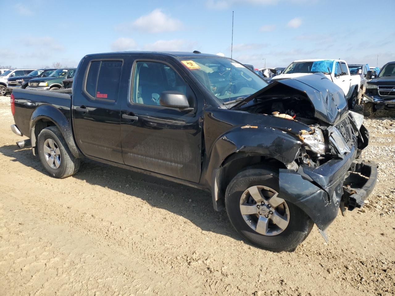 2012 Nissan Navara (Frontier) VIN 1N6AD0EV5CC479500 Copart auction photo, front end / rear end damage thumbnail 4