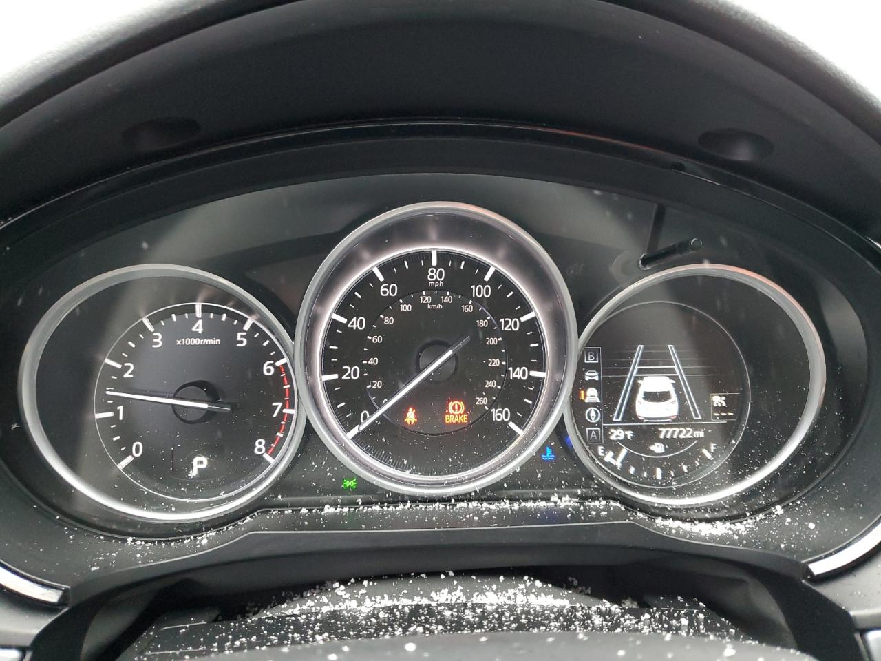 2020 Mazda CX-9 VIN JM3TCBCY8L0415418 Copart auction photo, hail damage thumbnail 9