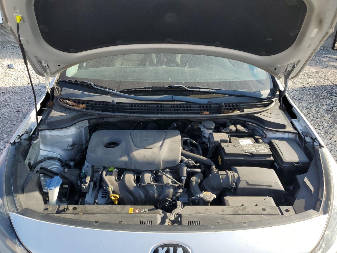 2018 KIA Rio VIN 3KPA24AB0JE076266 Copart auction photo, rear end damage thumbnail 11