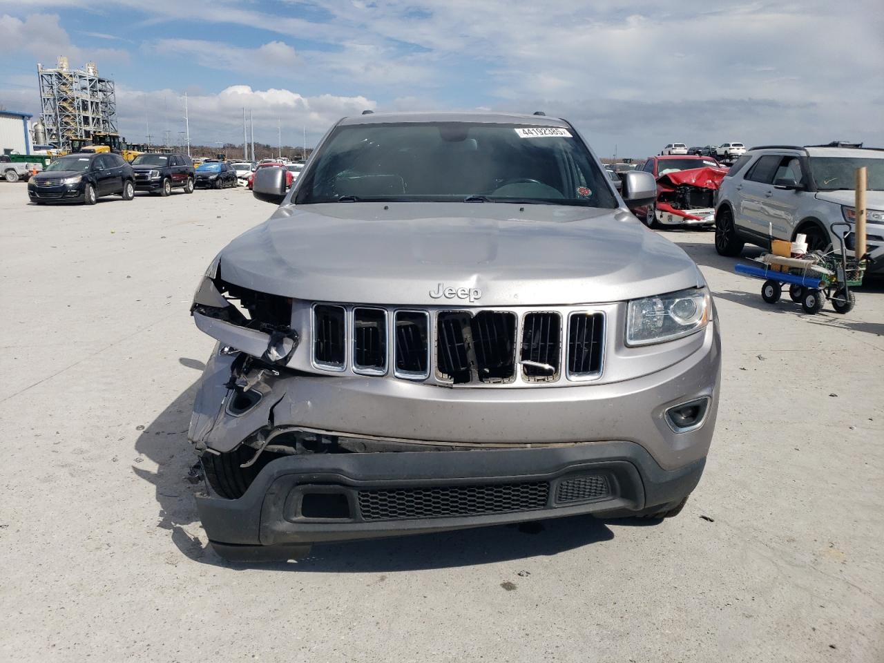 2014 Jeep Grand Cherokee VIN 1C4RJEAG6EC151010 Copart auction photo, front end damage thumbnail 5