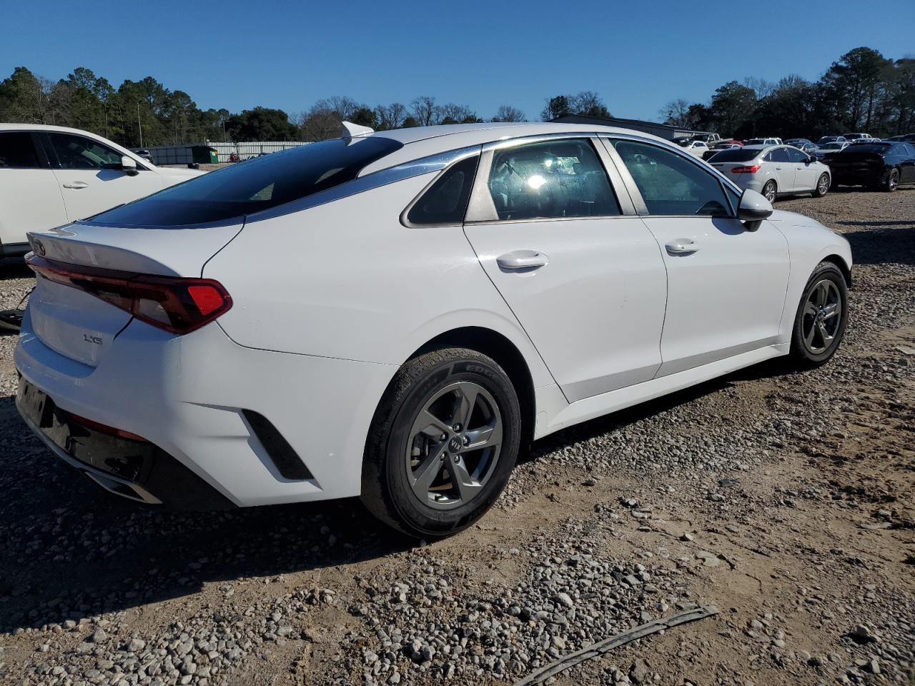2021 KIA K5 VIN 5XXG14J21MG046282 Copart auction photo, front end / side damage thumbnail 3