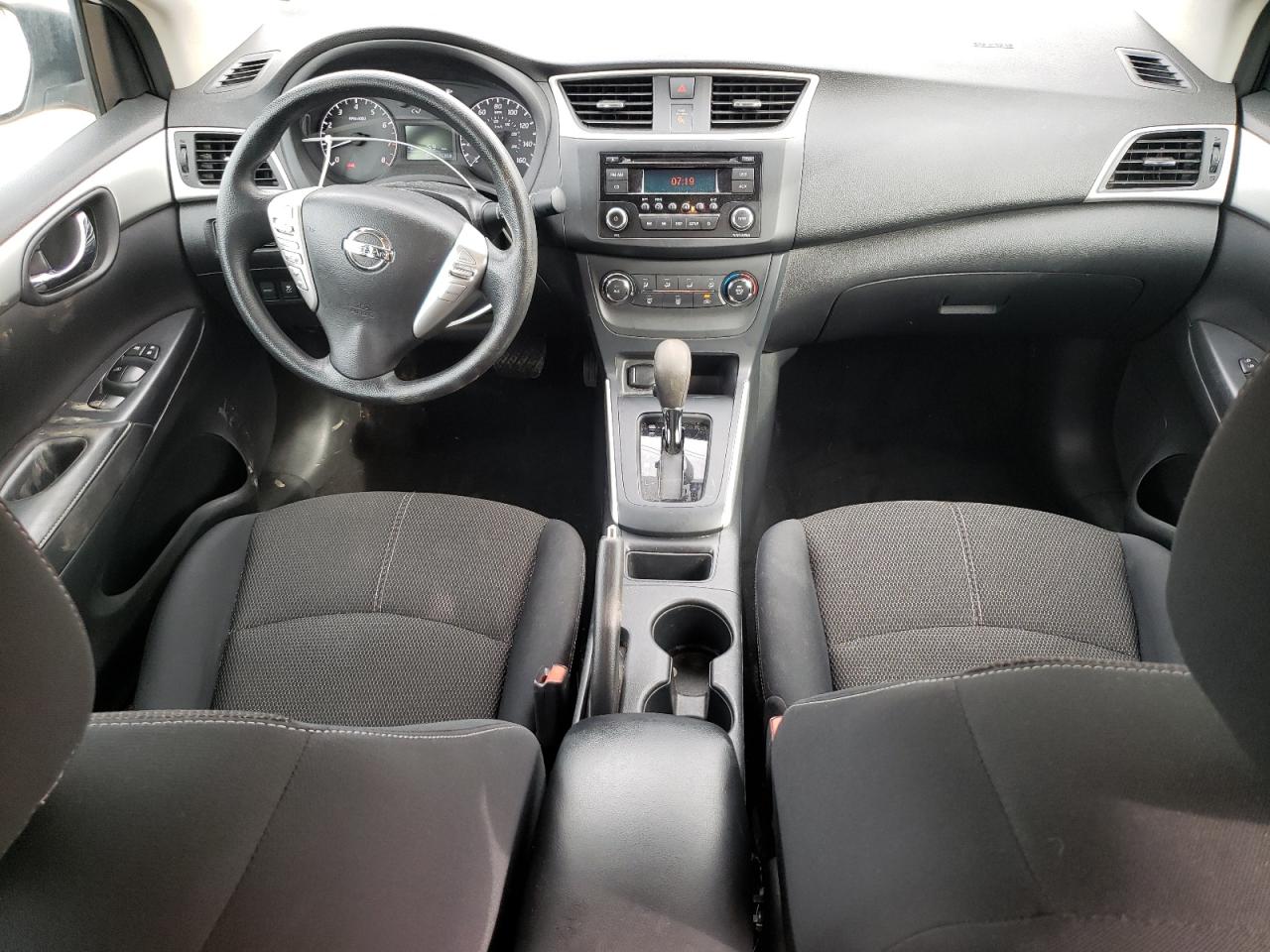 2017 Nissan Sentra VIN 3N1AB7AP4HY254821 Copart auction photo, rear end / side damage thumbnail 8