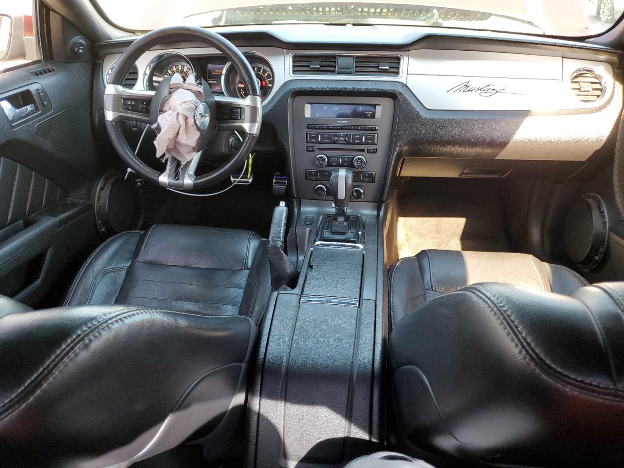 2013 Ford Mustang VIN 1ZVBP8CF6D5267734 Copart auction photo, front end / side damage thumbnail 8