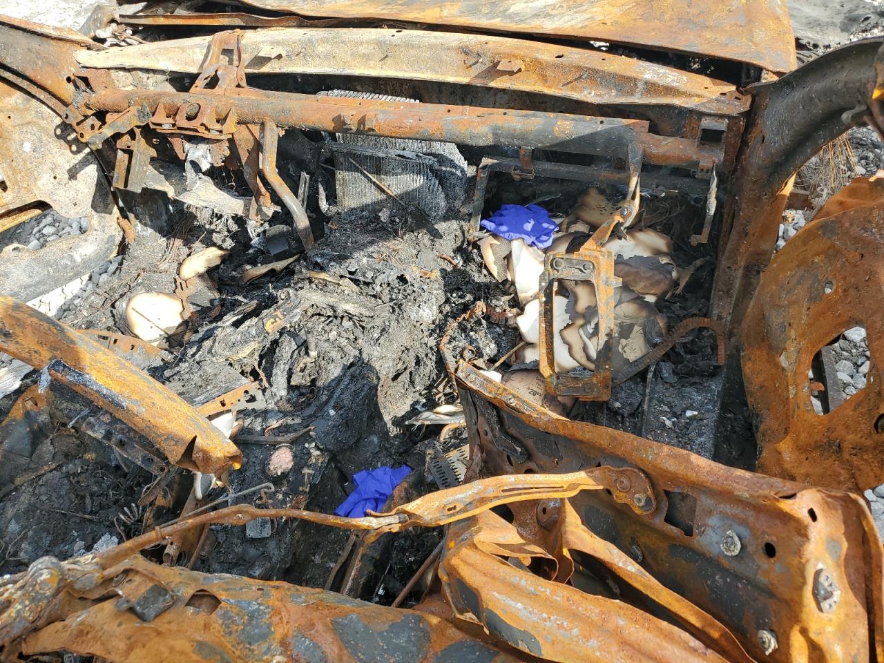 2008 BMW 3er VIN WBAWR33548P154378 Copart auction photo, burn damage thumbnail 8