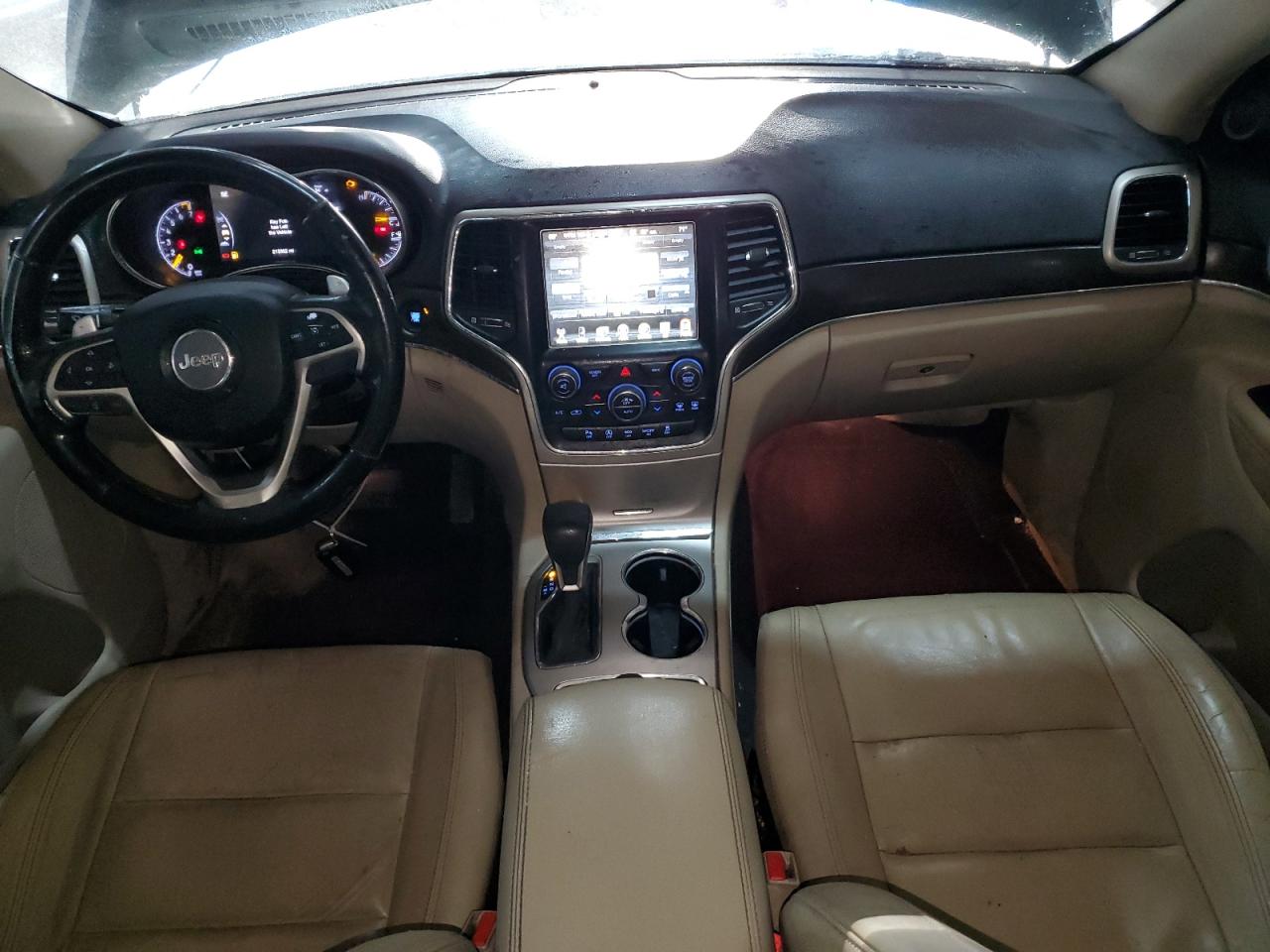 2016 Jeep Grand Cherokee VIN 1C4RJFBG0GC328450 Copart auction photo, front end / side damage thumbnail 8