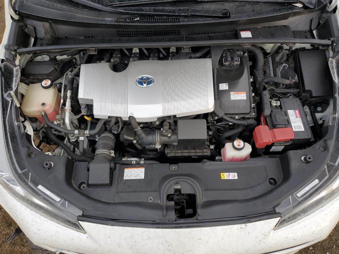 2019 Toyota Prius VIN JTDKARFU4K3090338 Copart auction photo, front end damage thumbnail 11