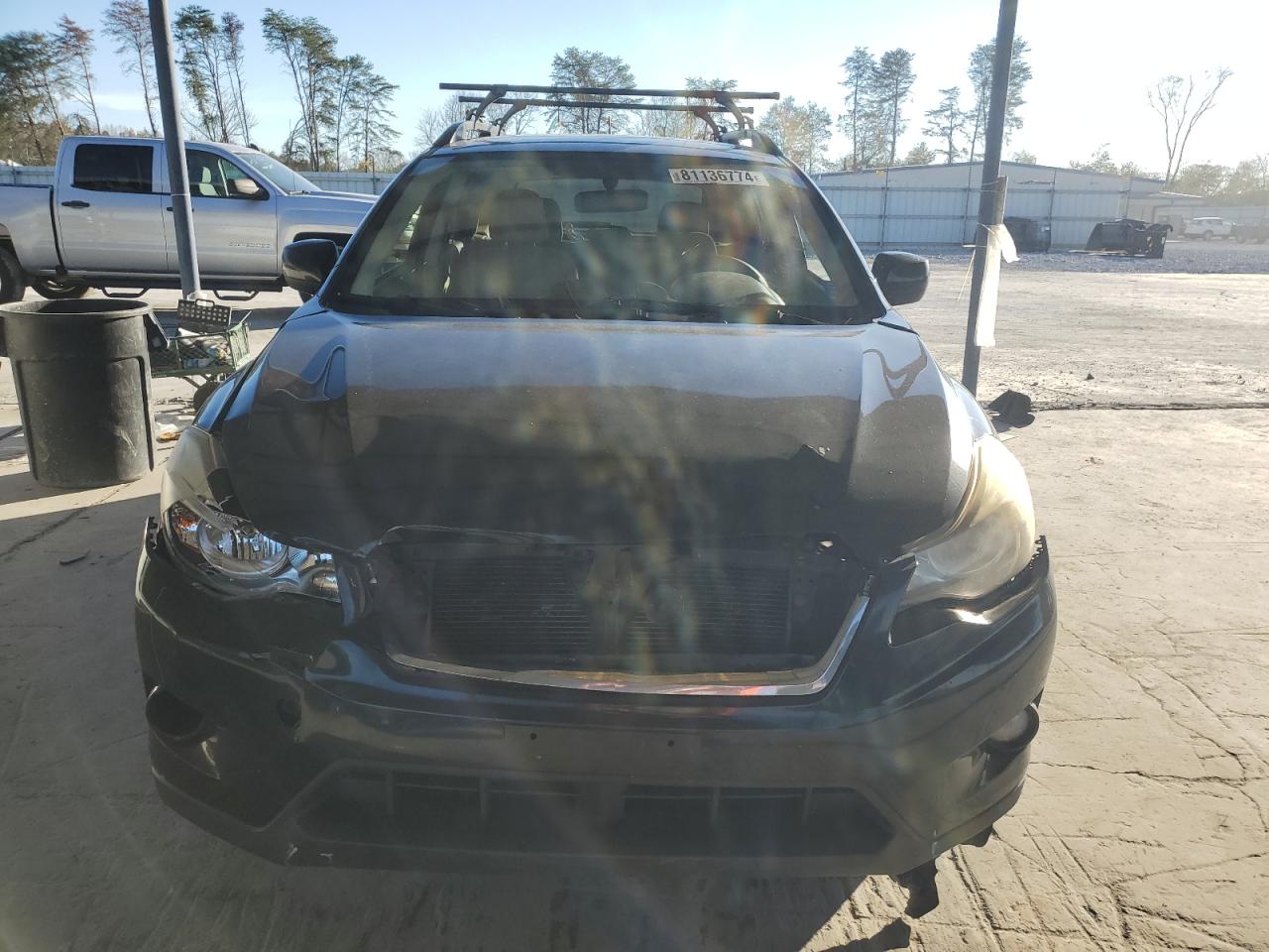 2014 Subaru XV VIN JF2GPACCXE8308583 Copart auction photo, front end / minor dent/scratches damage thumbnail 5