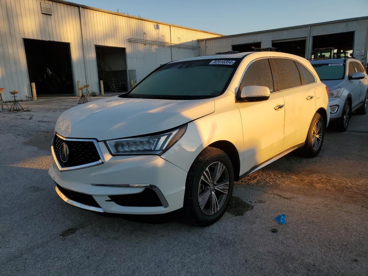 2019 Acura MDX VIN 5J8YD4H34KL031199