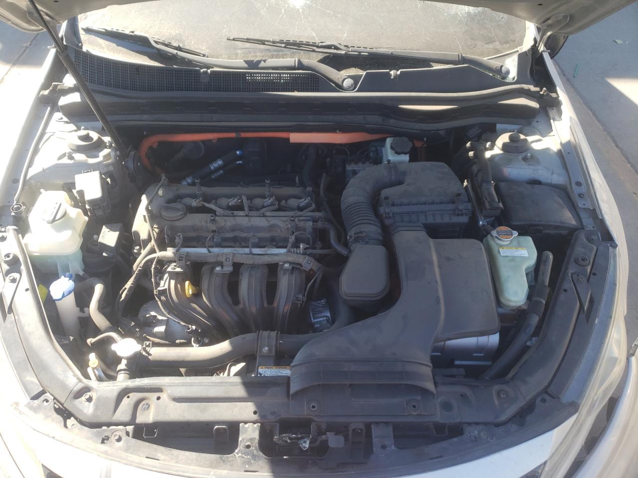 2011 KIA Optima VIN KNAGM4AD9B5000240 Copart auction photo, vandalism damage thumbnail 11