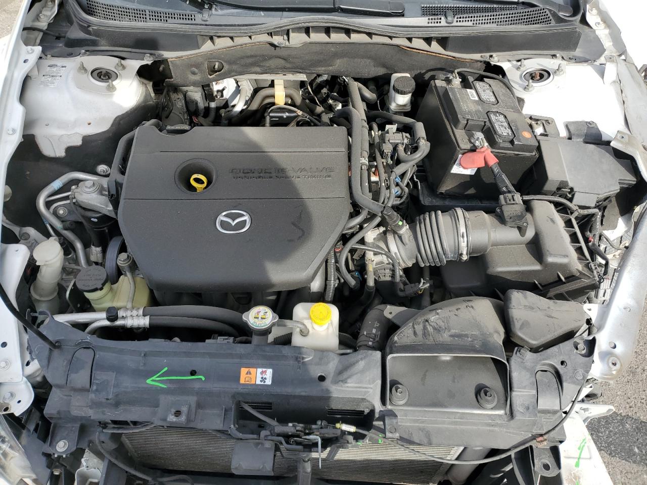 2012 Mazda 6 VIN 1YVHZ8EH0C5M33812 Copart auction photo, front end damage thumbnail 11