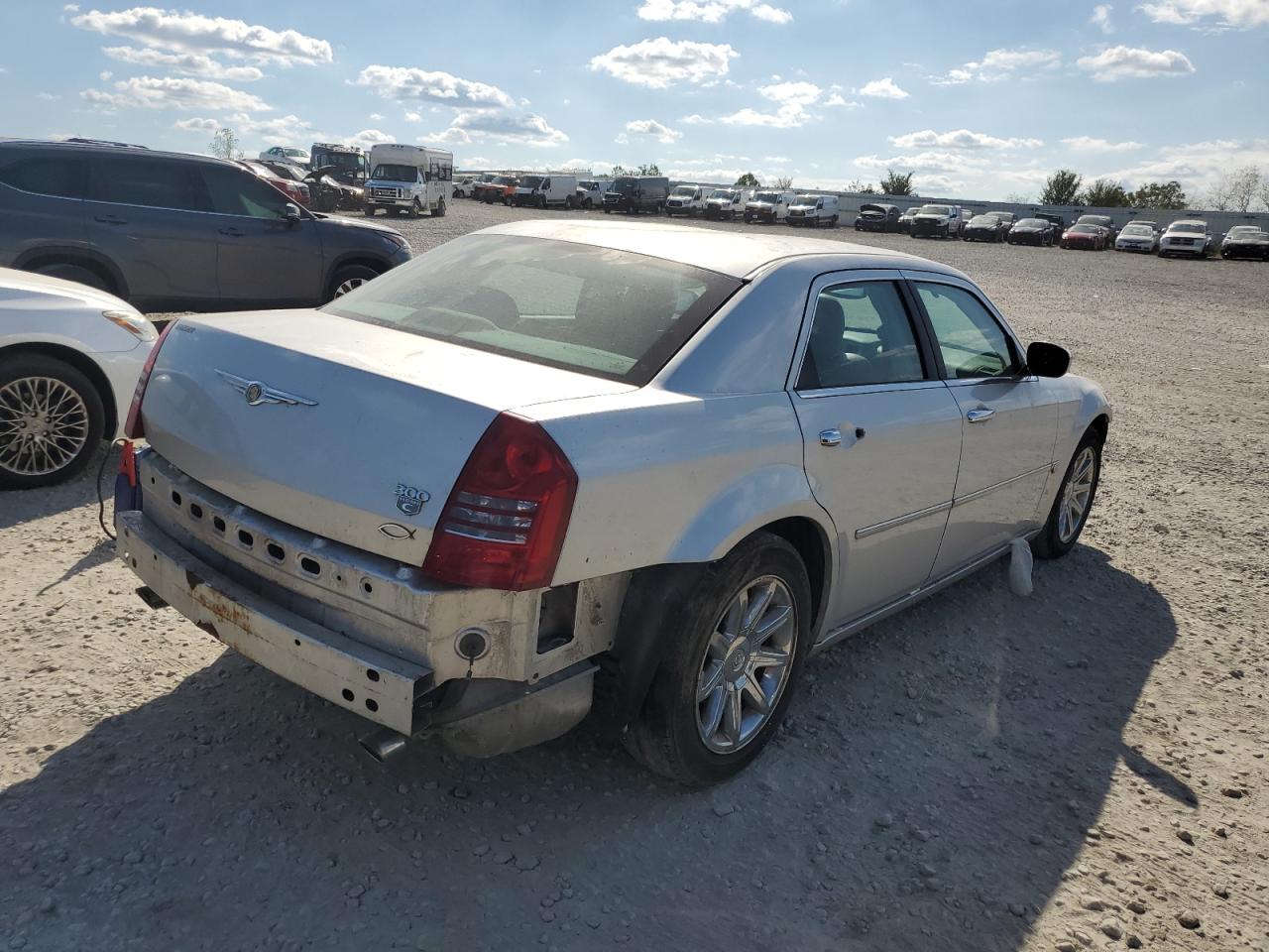 2006 Chrysler 300 VIN 2C3KA63H76H109199 Copart auction photo, front end / rear end damage thumbnail 3