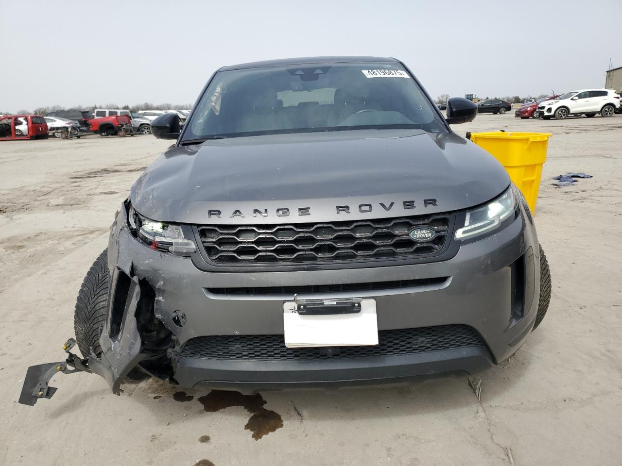 2020 Land Rover Range Rover VIN SALZP2FX5LH004658 Copart auction photo, front end / undercarriage damage thumbnail 5