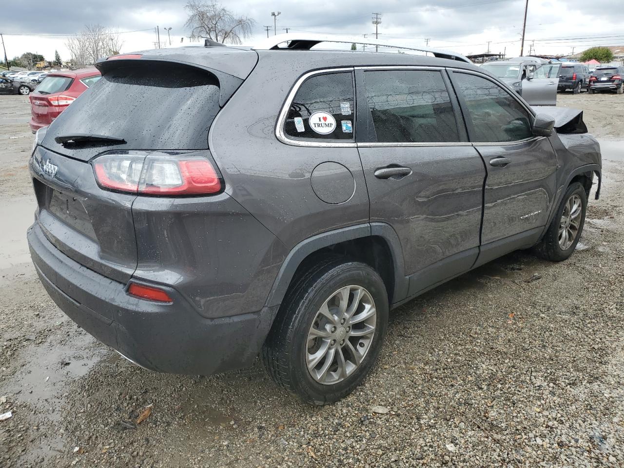 2021 Jeep Grand Cherokee VIN 1C4PJLMXXMD120469 Copart auction photo, front end damage thumbnail 3