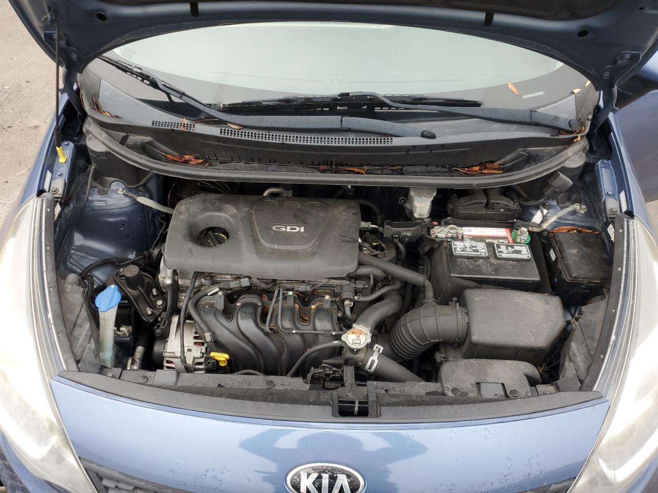 2016 KIA Rio VIN KNADM4A3XG6612006 Copart auction photo, rear end damage thumbnail 13