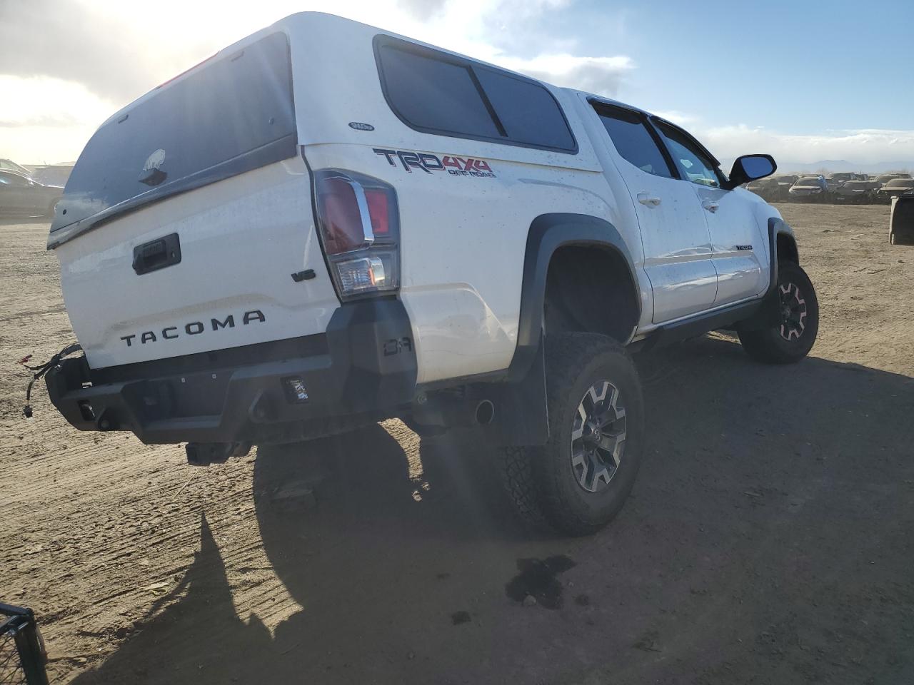 2020 Toyota Tacoma VIN 3TMCZ5AN5LM356441 Copart auction photo, front end / all over damage thumbnail 3