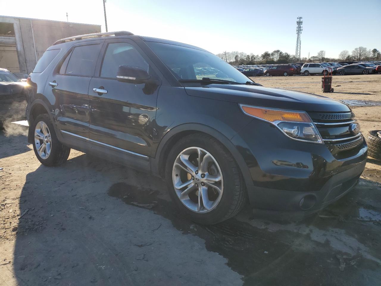 2013 Ford Explorer VIN 1FM5K8F85DGB96151 Copart auction photo, side damage thumbnail 4
