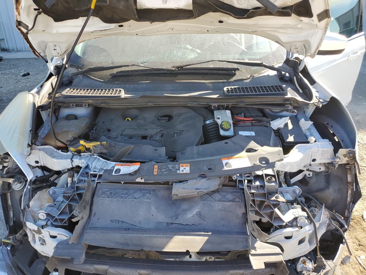 2015 Ford Escape VIN 1FMCU9G96FUA69167 Copart auction photo, front end damage thumbnail 13